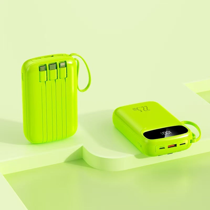 Multifunktionale Powerbank mit Eingebautem Lcd-Display Von Brehn