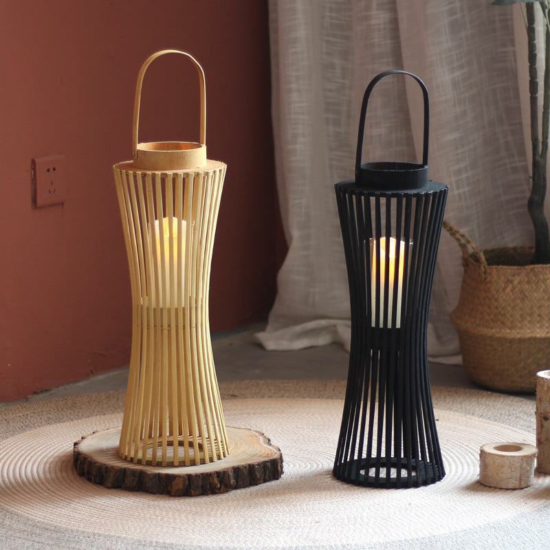 Moderne Laterne mit geflochtenem Design Brehn