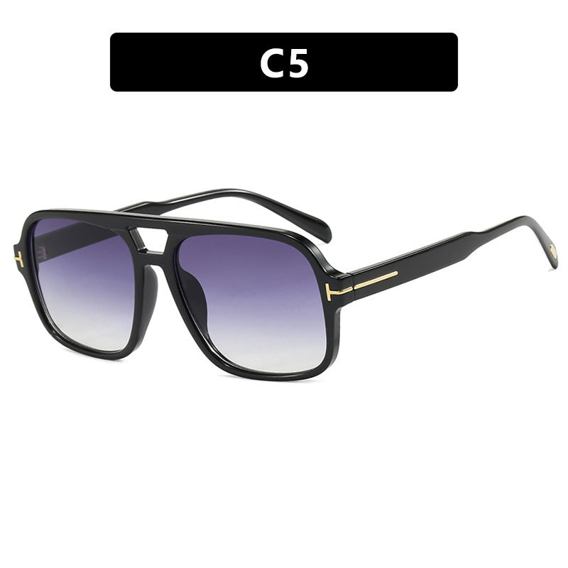 Damen Stylische Sonnenbrille im markanten Rechteckformat Brehn