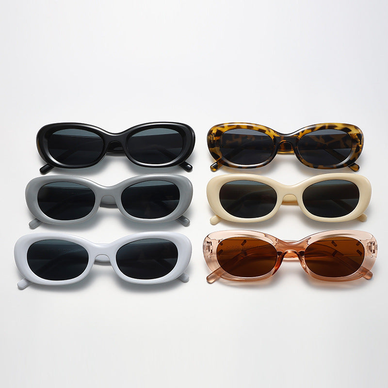 Damen Oversized-Sonnenbrille im trendigen Leopardenmuster Brehn