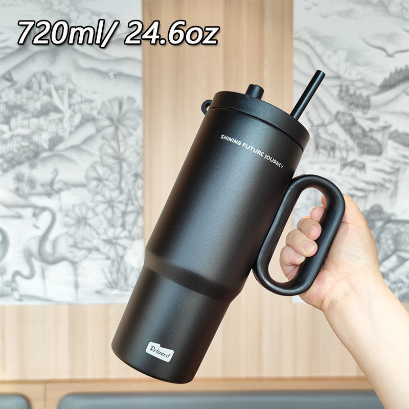 Damen isolierter Trinkbehälter mit ergonomischem Griff Brehn