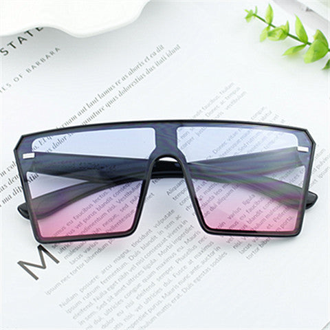 Damen Oversized Shield-Sonnenbrille Brehn