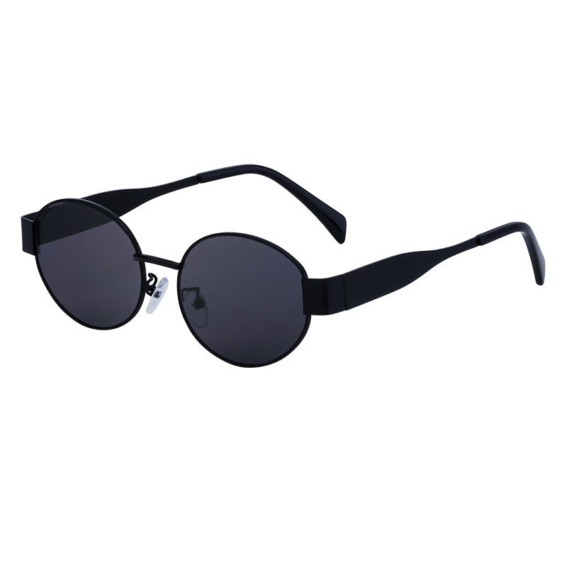 Damen modische Sonnenbrille im eleganten ovalen Design Brehn