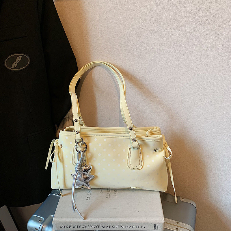 Trendige Punktemuster-Handtasche Brehn