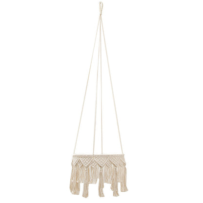 Macrame Hängender Pflanzenhalter mit dekorativer Fransen Brehn