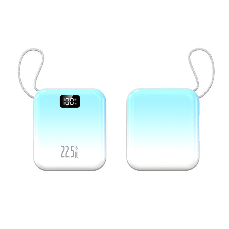 Tragbare Powerbank mit hochmoderner Schnellladefunktion und LED-Anzeige Brehn