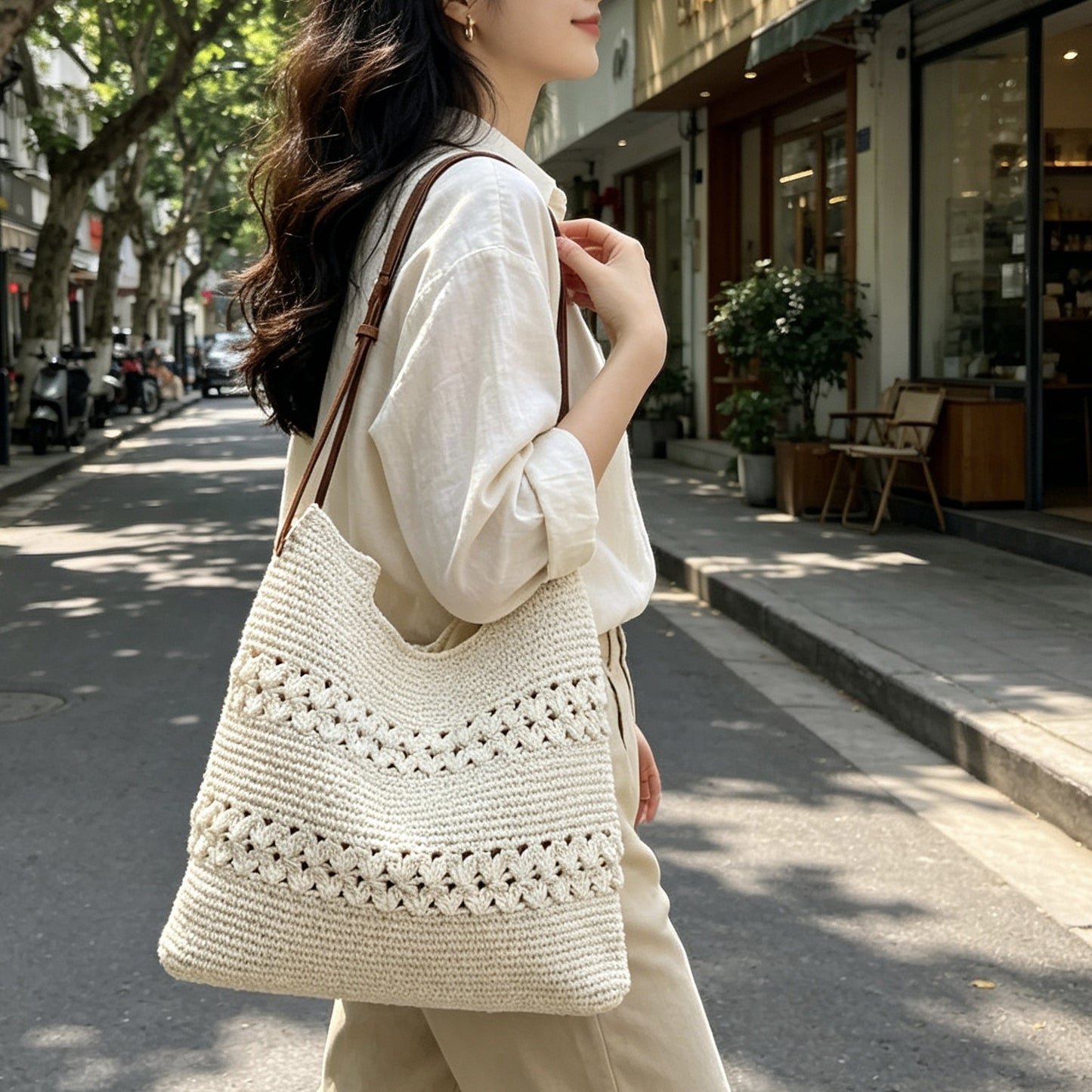 Handgeknüpfte Shopper Tasche Brehn