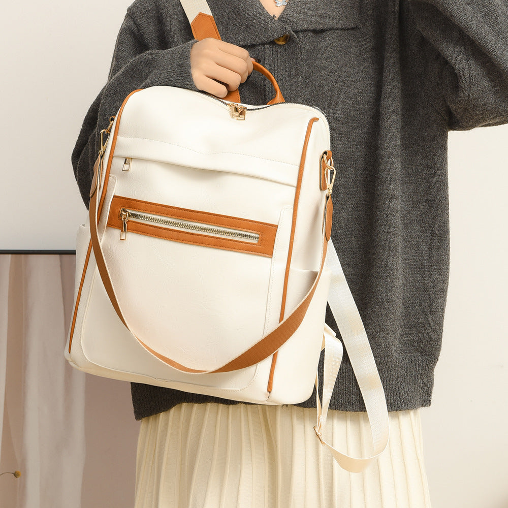 Premium Leder Rucksack Brehn