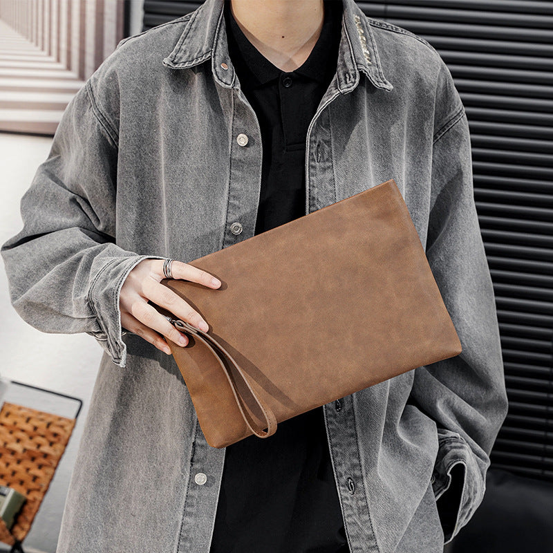 Elegante Handtasche Aus Weichem Kunstleder Brehn