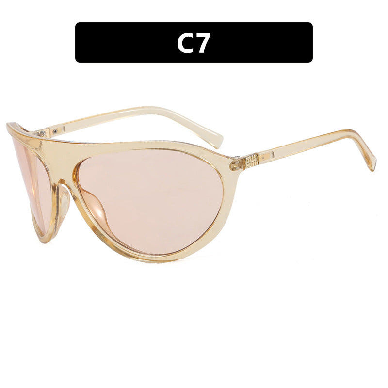Damen Cat-Eye Sonnenbrille mit einzigartigem Design und schützendem UV-Filter Brehn