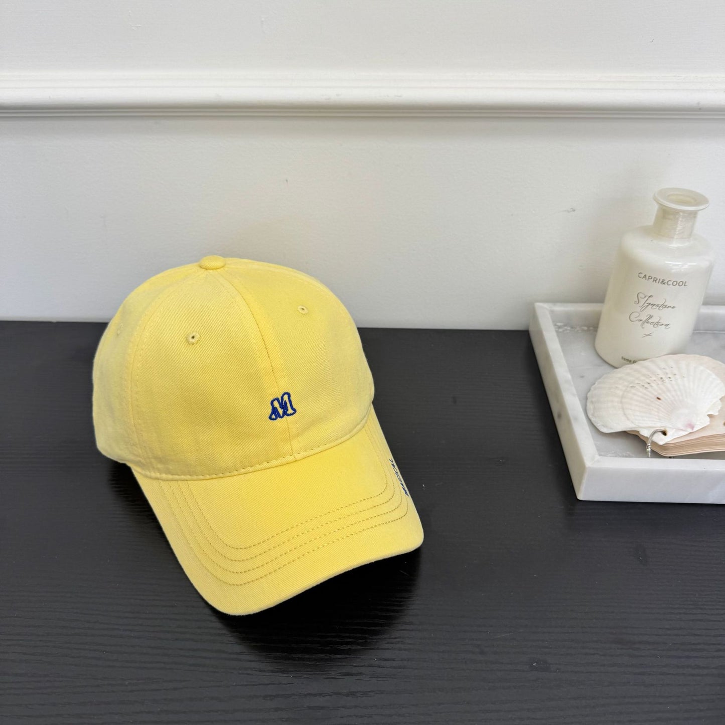 Damen Casual Baumwolle Verstellbare Kappe Brehn