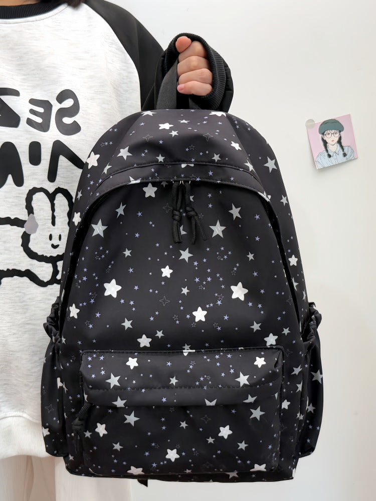 Sternenmuster lässiger Rucksack Brehn