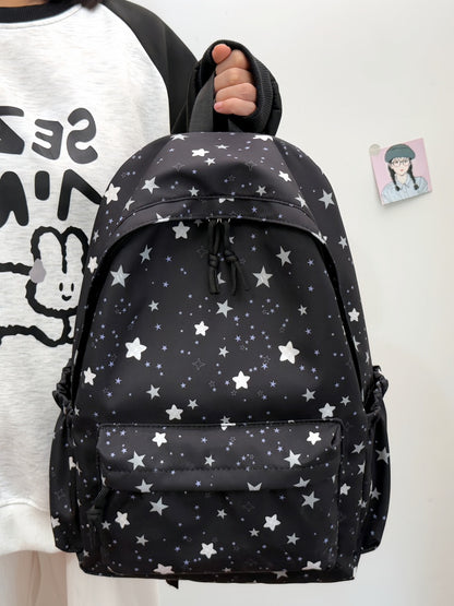 Sternenmuster lässiger Rucksack Brehn