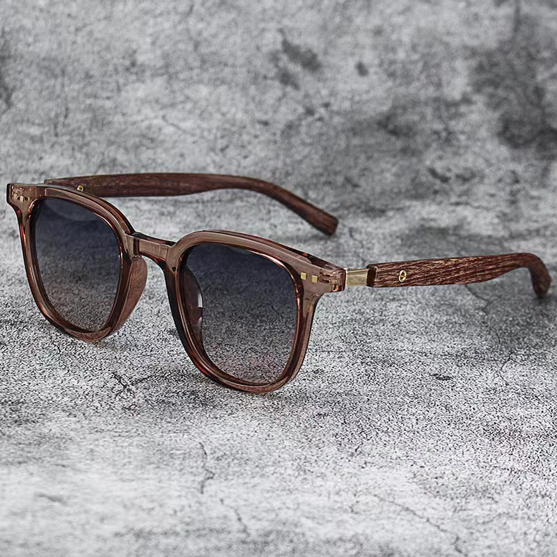 Vintage-inspirierte quadratische Sonnenbrille Brehn