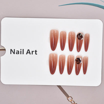 Elegantes Press-On Nagelkunst-Set Brehn