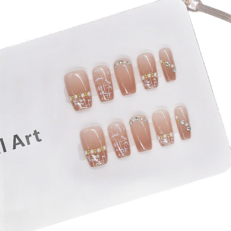 Elegantes Press-On-Nagelset Brehn