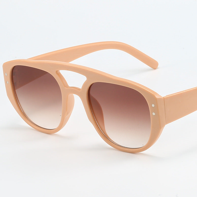 Damen Modische Sonnenbrille im stilvollen Leopardenmuster Brehn