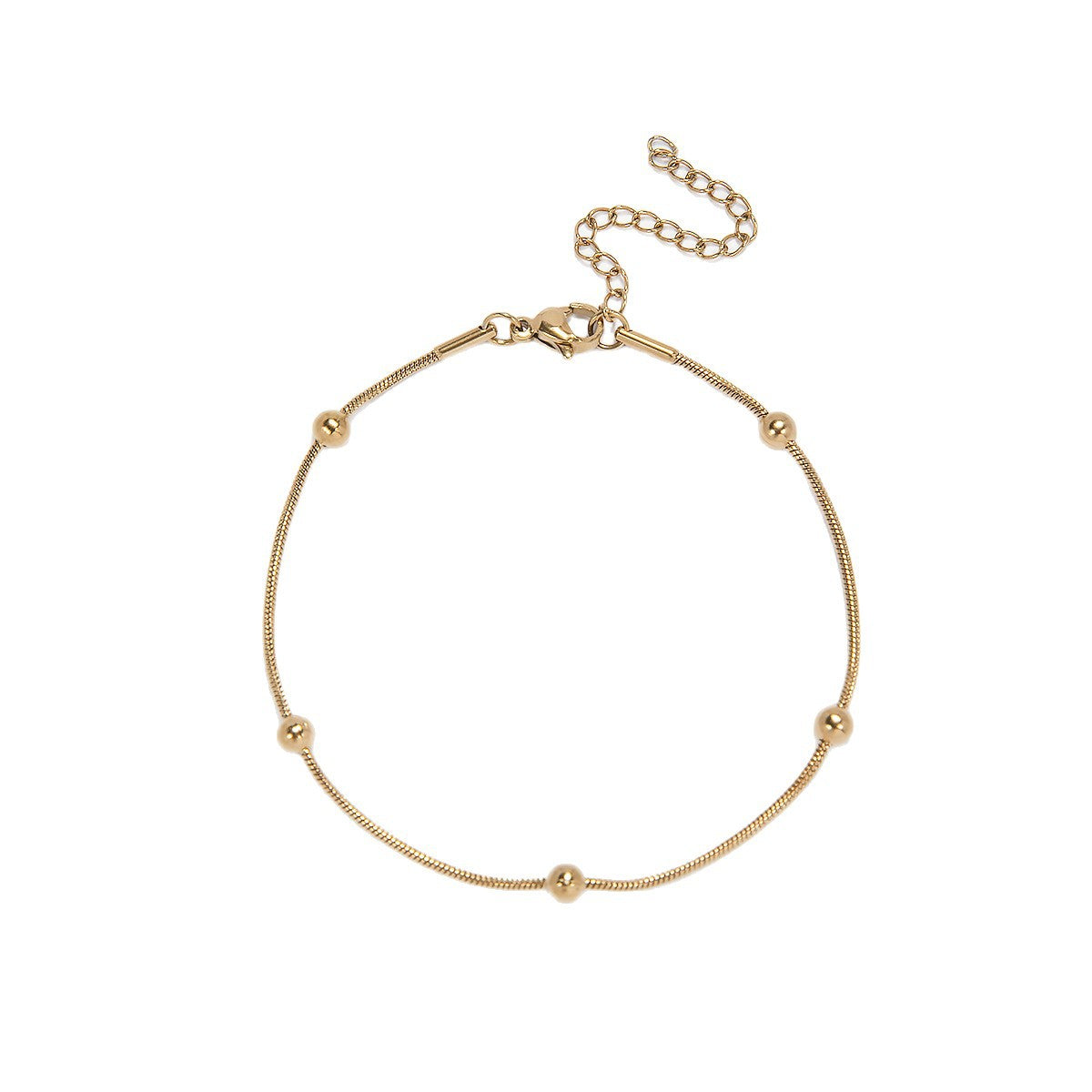 Verstellbares Perlenkette Armband Brehn