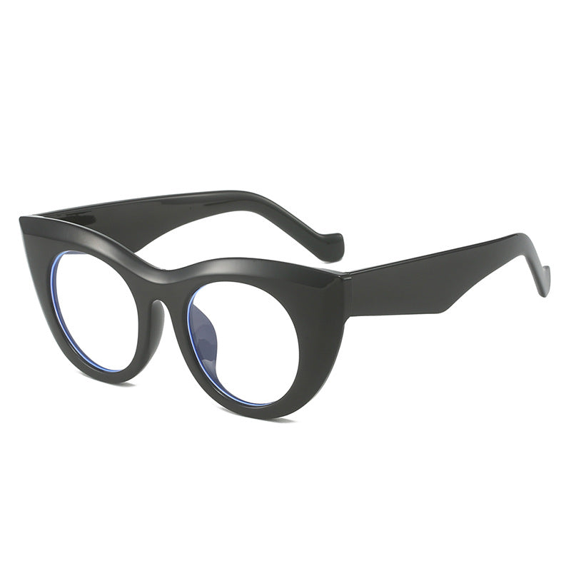 Damen Cat-Eye Sonnenbrille mit breitem Rahmen und UV-Schutz Brehn