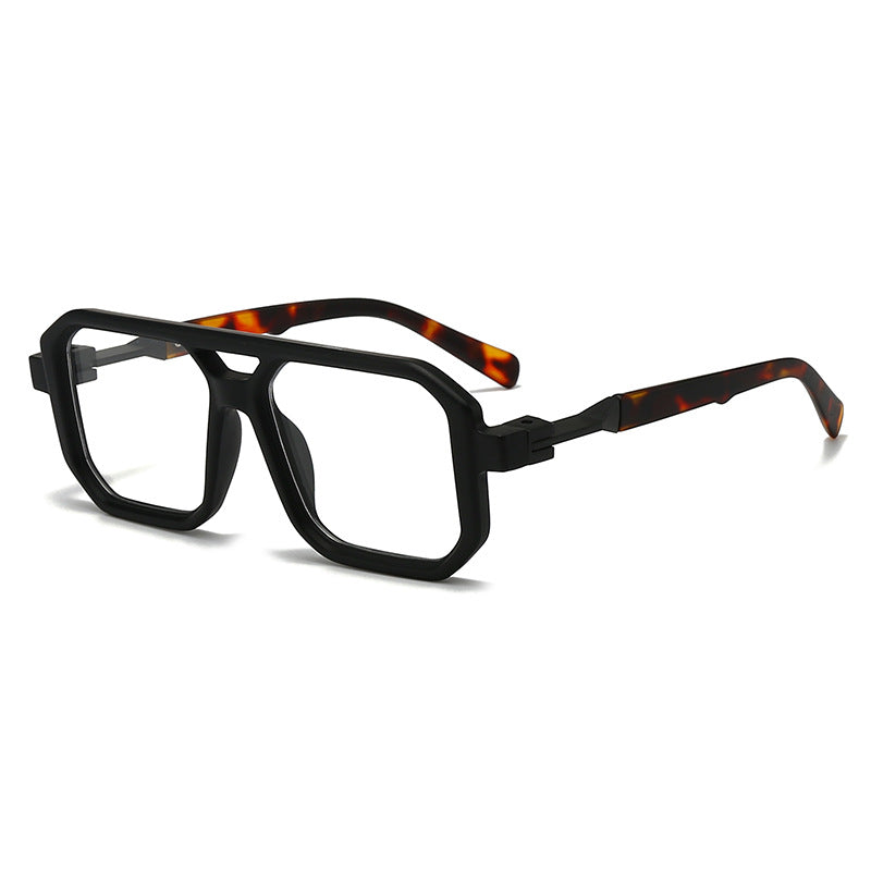 Damen stilvolle oversized Sonnenbrille mit geometrischem Rahmen Brehn