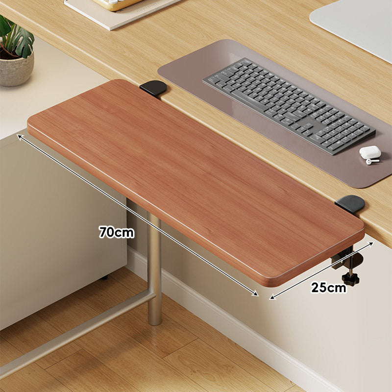 Unter-Tisch Gleitschienen-Tastaturablage und Schreibtischverlängerung mit sanfter Gleitmontage