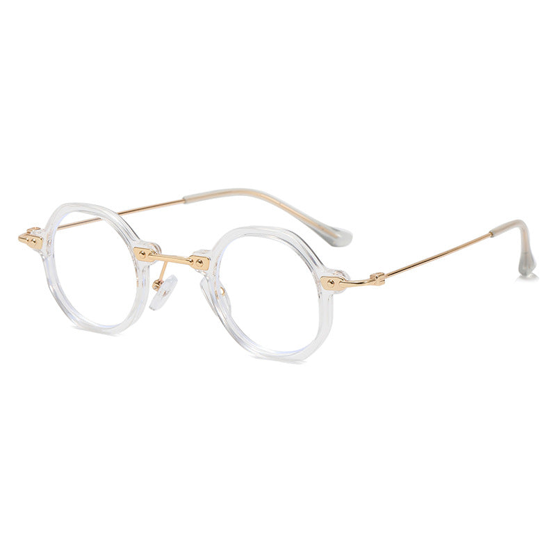 Damen Designer-Sonnenbrille mit hexagonalem Rahmen und luxuriösen Metallakzenten Brehn