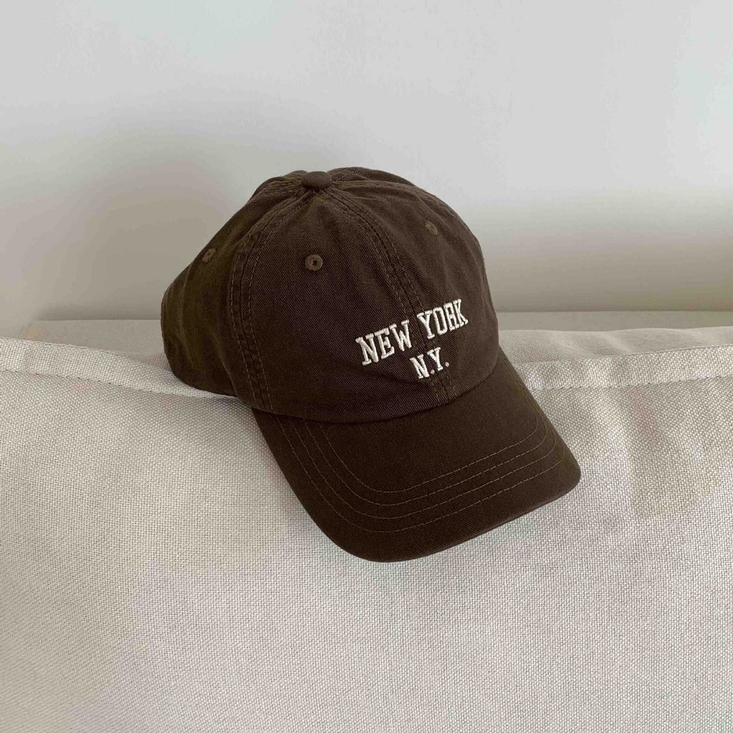 Unisex Bestickte New York Statement Baseball Cap Brehn