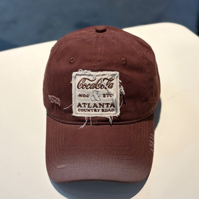 Unisex Vintage-inspirierte distressed Cap Brehn