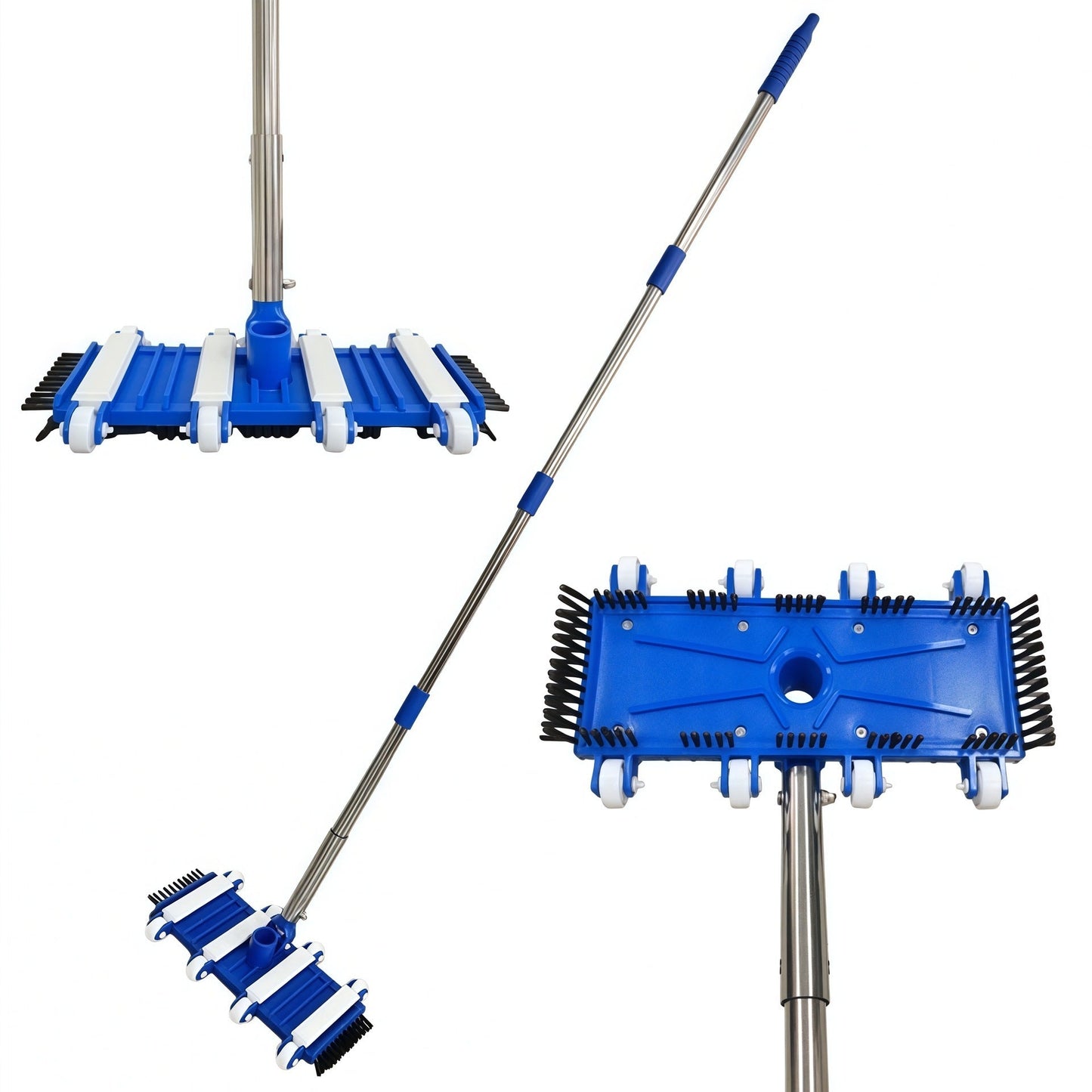 Professionelles teleskopisches Edelstahl Auto Wasch- und Detailmopp-Set Brehn