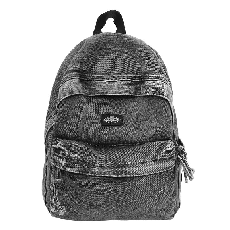 Lässiger Denim Schulranzen Brehn