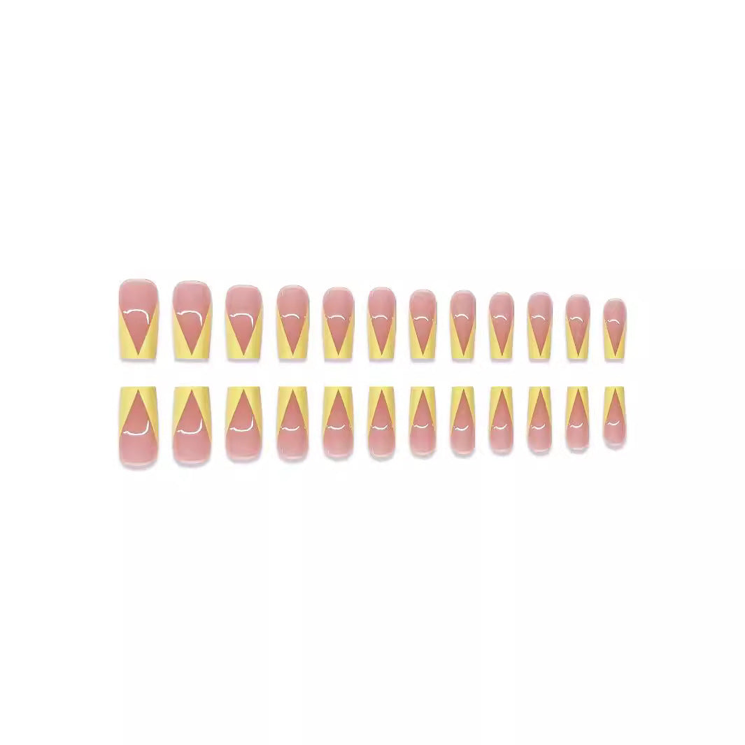 Stilvolles geometrisches Nagelkunst-Set Brehn