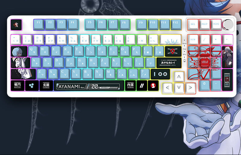 RGB Mechanische Gaming-Tastatur mit Hot-Swap-Funktion Brehn