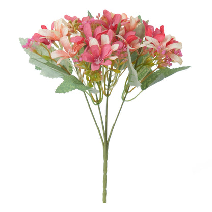 Lebensechte gemischte Blumenarrangement