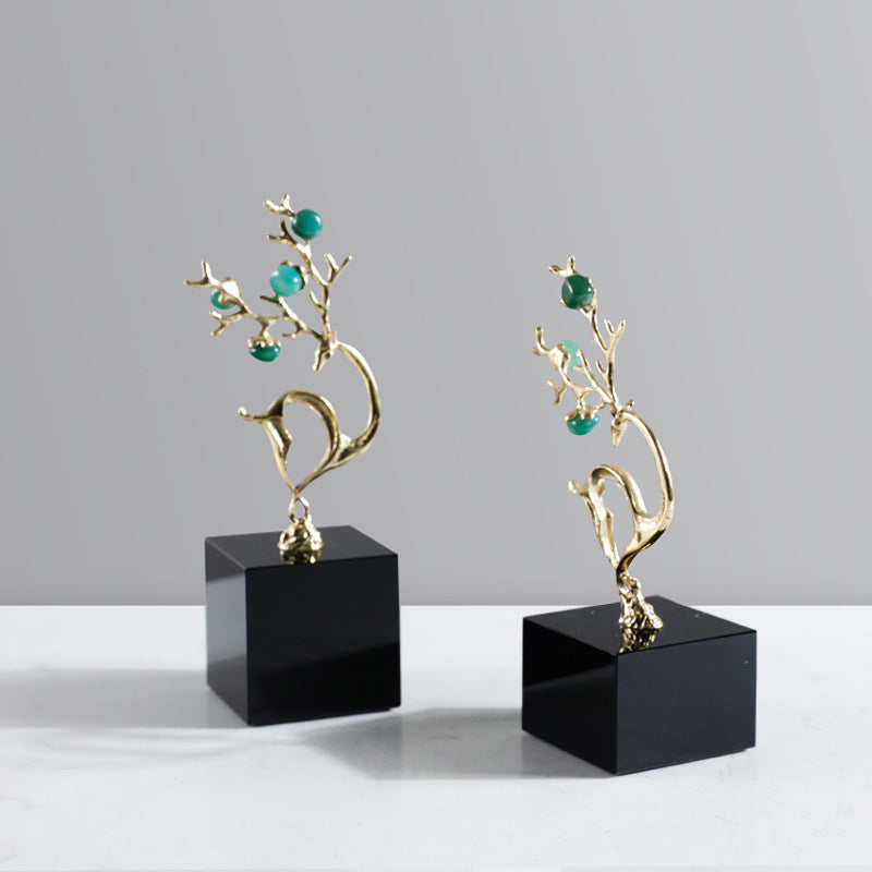 Elegante dekorative Baumskulptur
