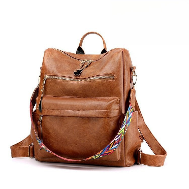 Chic Leder Rucksack Brehn