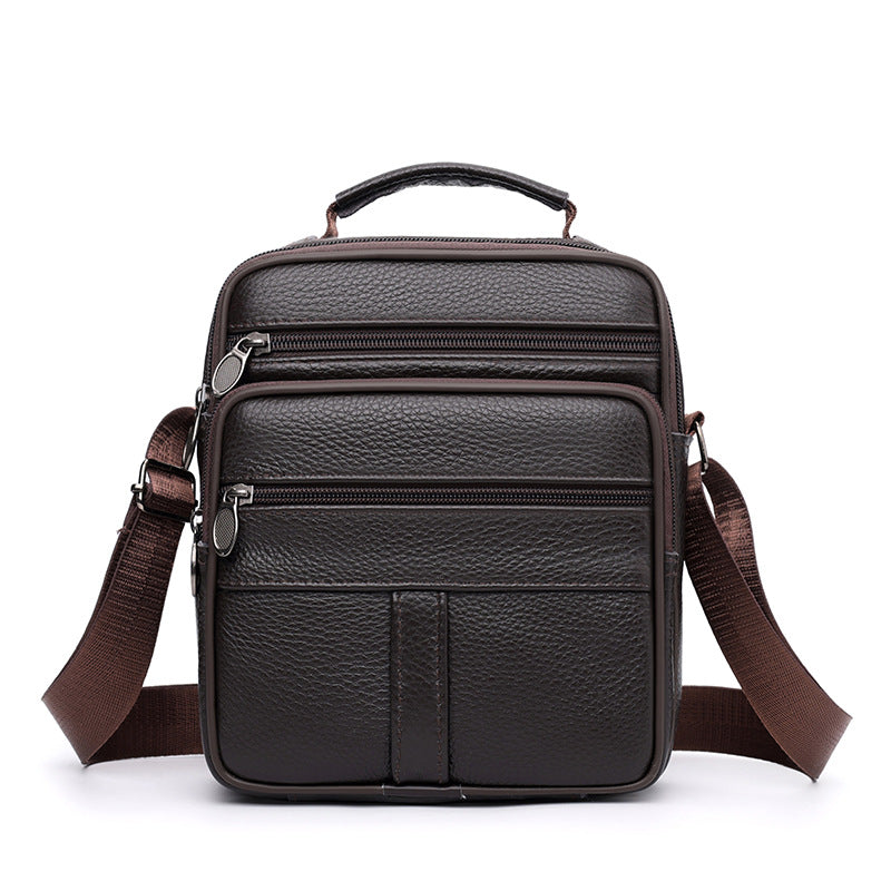 Premium Leder Messenger Bag Brehn