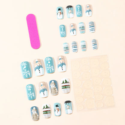 Winter-Themen 3D Nagelkunst Set Brehn
