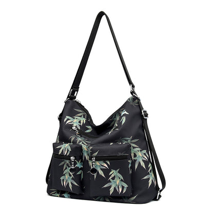 Geräumige Mehrfachtaschen-Schultertasche Brehn