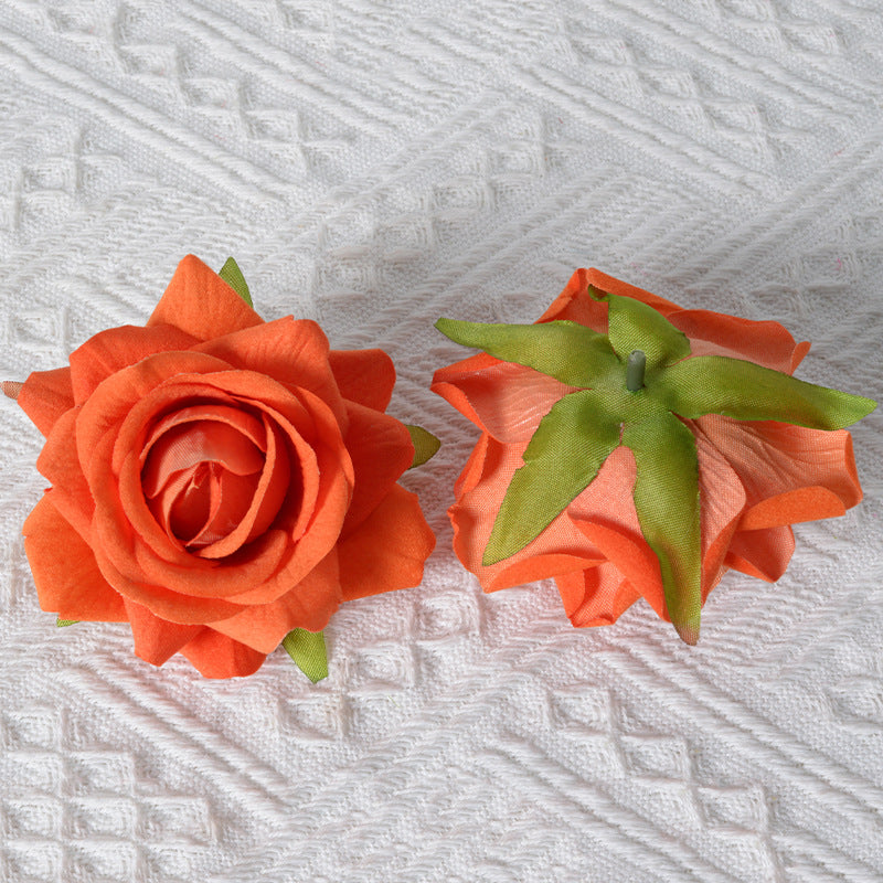 Elegante Stoff-Rosen-Haarspange