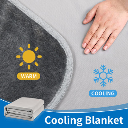 Damen elegante und geschmeidige Kuscheldecke Brehn