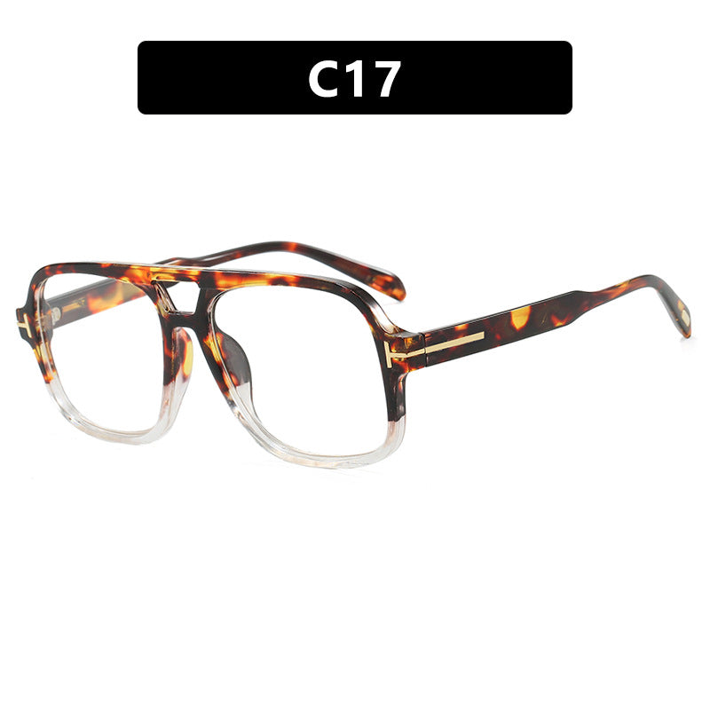 Damen trendige Sonnenbrille mit quadratischem Rahmen und polarisierenden gelben Gläsern Brehn