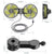 Unisex Dual-Head Tragbarer USB Desktop Ventilator Brehn