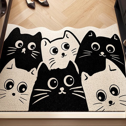Katze-Themen Eingangsmatte Brehn
