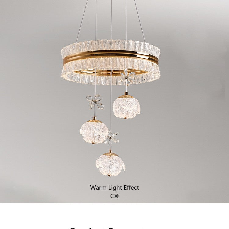 Moderne Bohemian Kristall Pendelleuchte