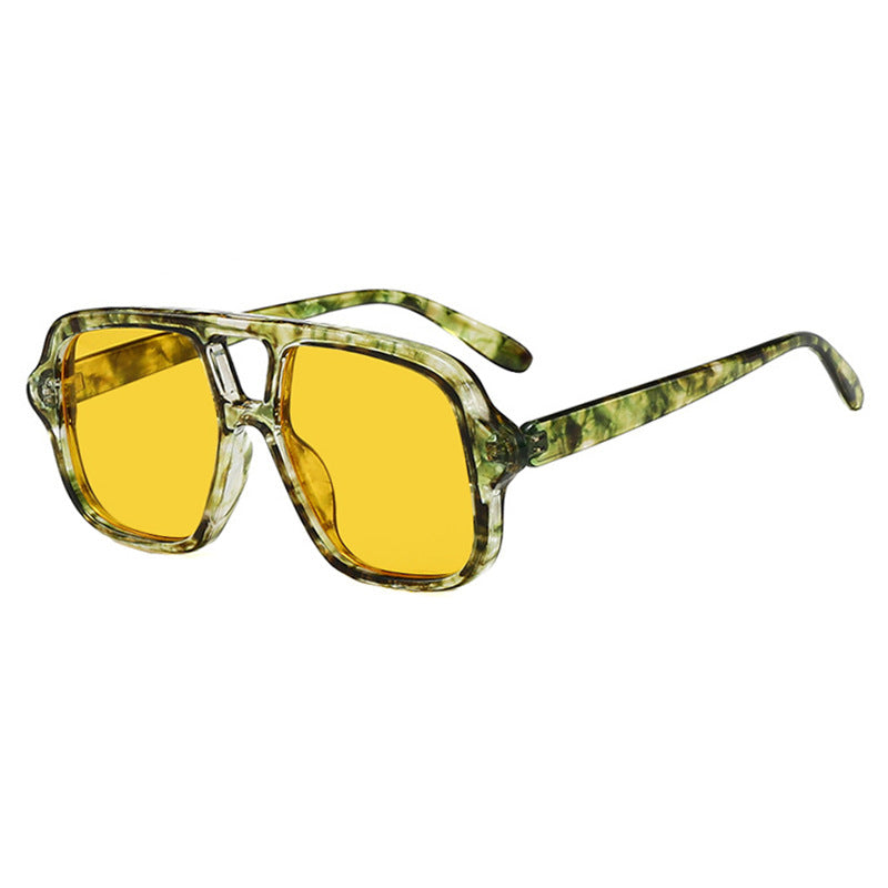 Damen stilvolle oversized Sonnenbrille im schlichten Design Brehn