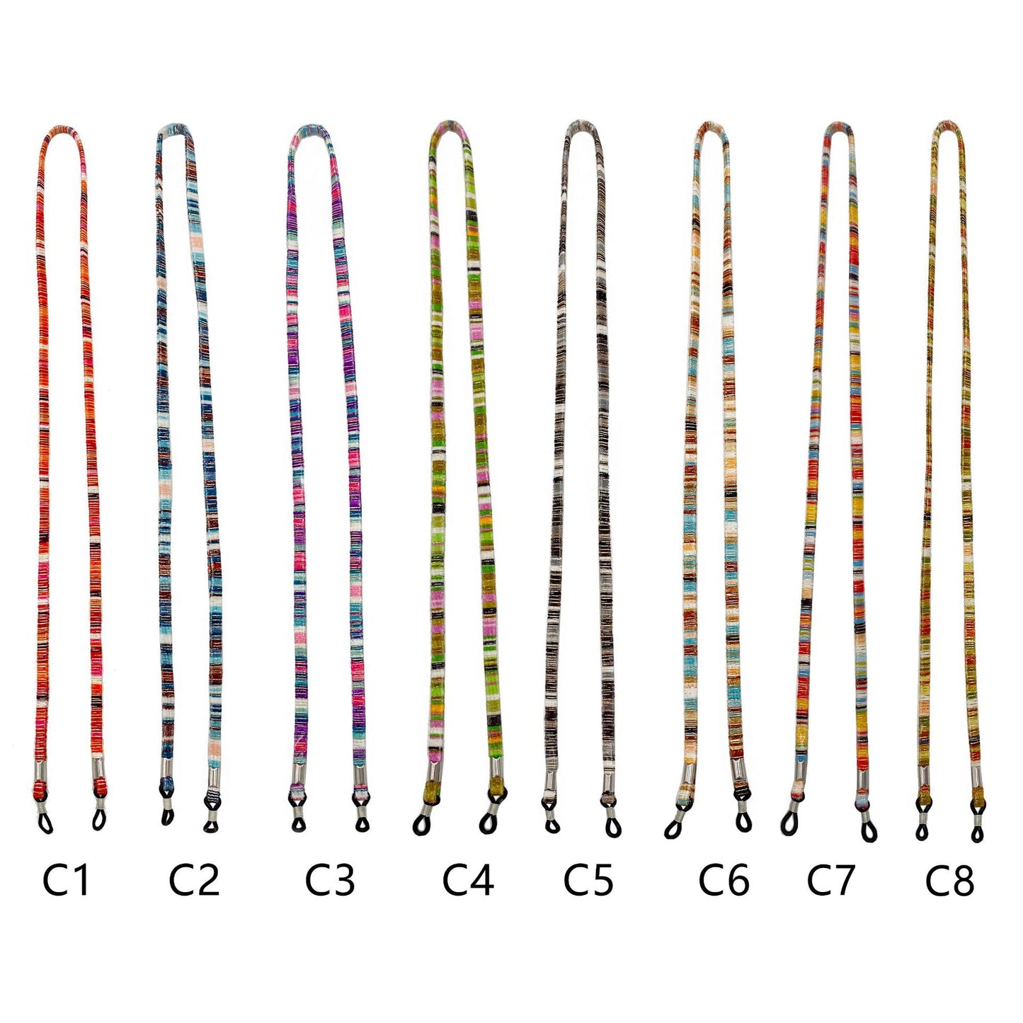 Bunte Perlen Brillenband Brehn