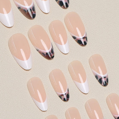 Chic Tiered Animal Print Press-On Nail Set