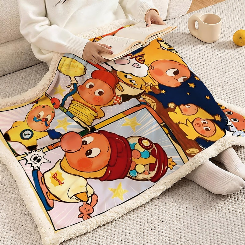 Weiche Flanell Cartoon Fleece Decke