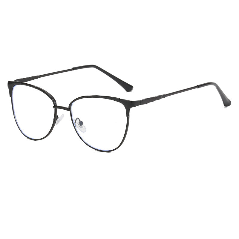 Damen Cat-Eye Brille mit feinen Metallakzenten Brehn