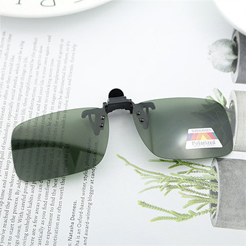 Damen Clip-On Sonnenbrille mit polarisierten Gläsern Brehn
